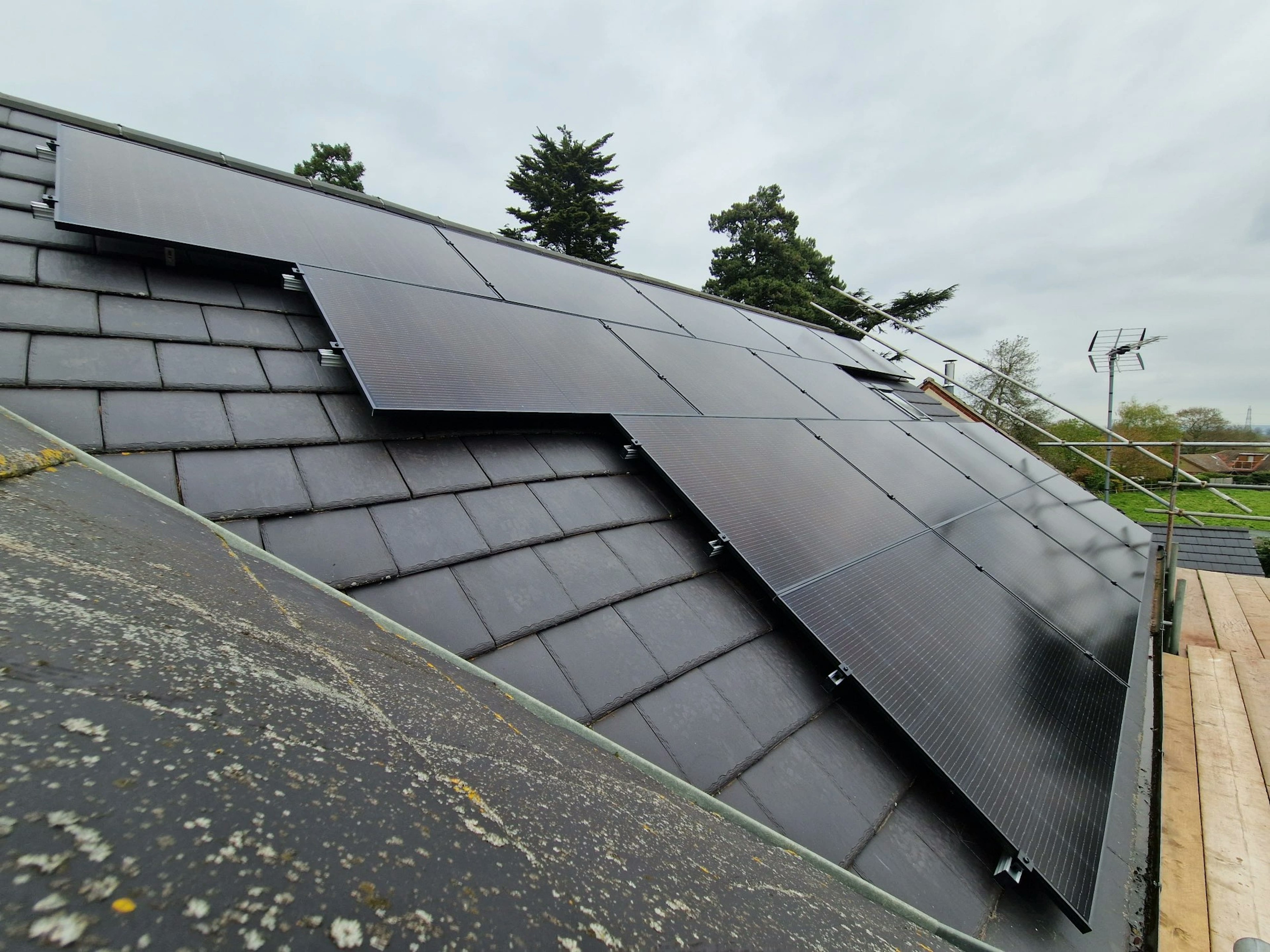 What is the payback time on solar panel installations? 