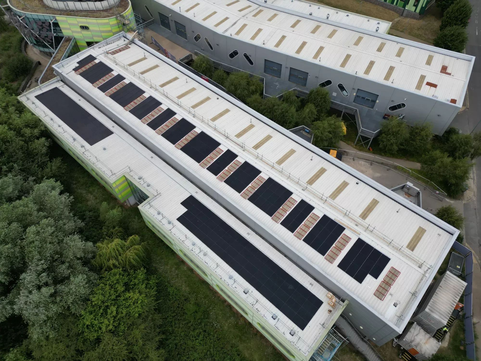 Nottingham College Commercial Solar - Case Study by Power & Control Ltd
